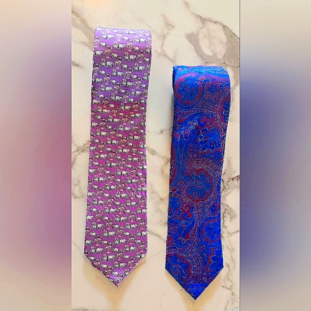 PIERRE CARDIN( France) Ties-(Lot X 2